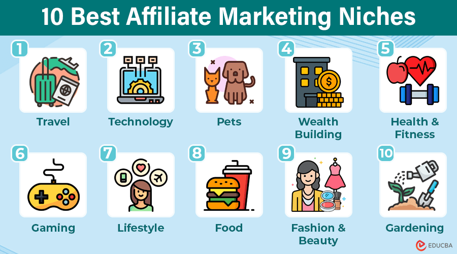 What are Affiliate Promoting Niches? 10 Inventive Ideas in 2024 | E-Services 360